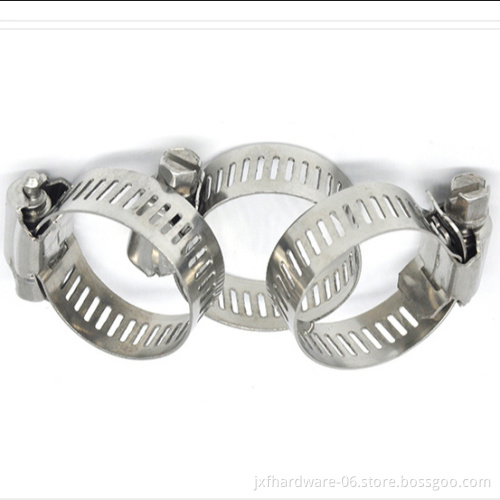American Type Stainless Steel Hose Clamps: 304 & 316 Adjustable Clips